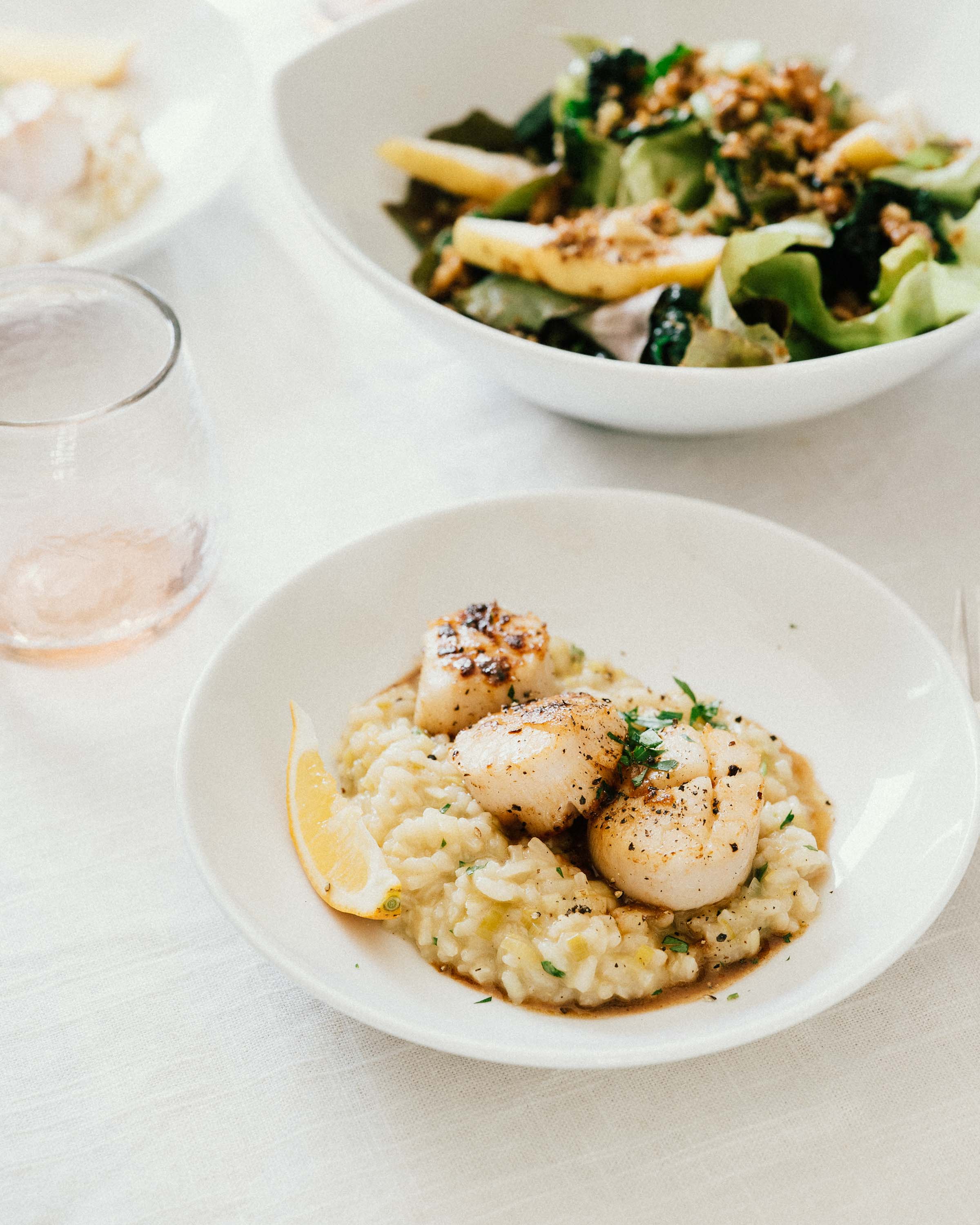 Risotto w/ Scallops