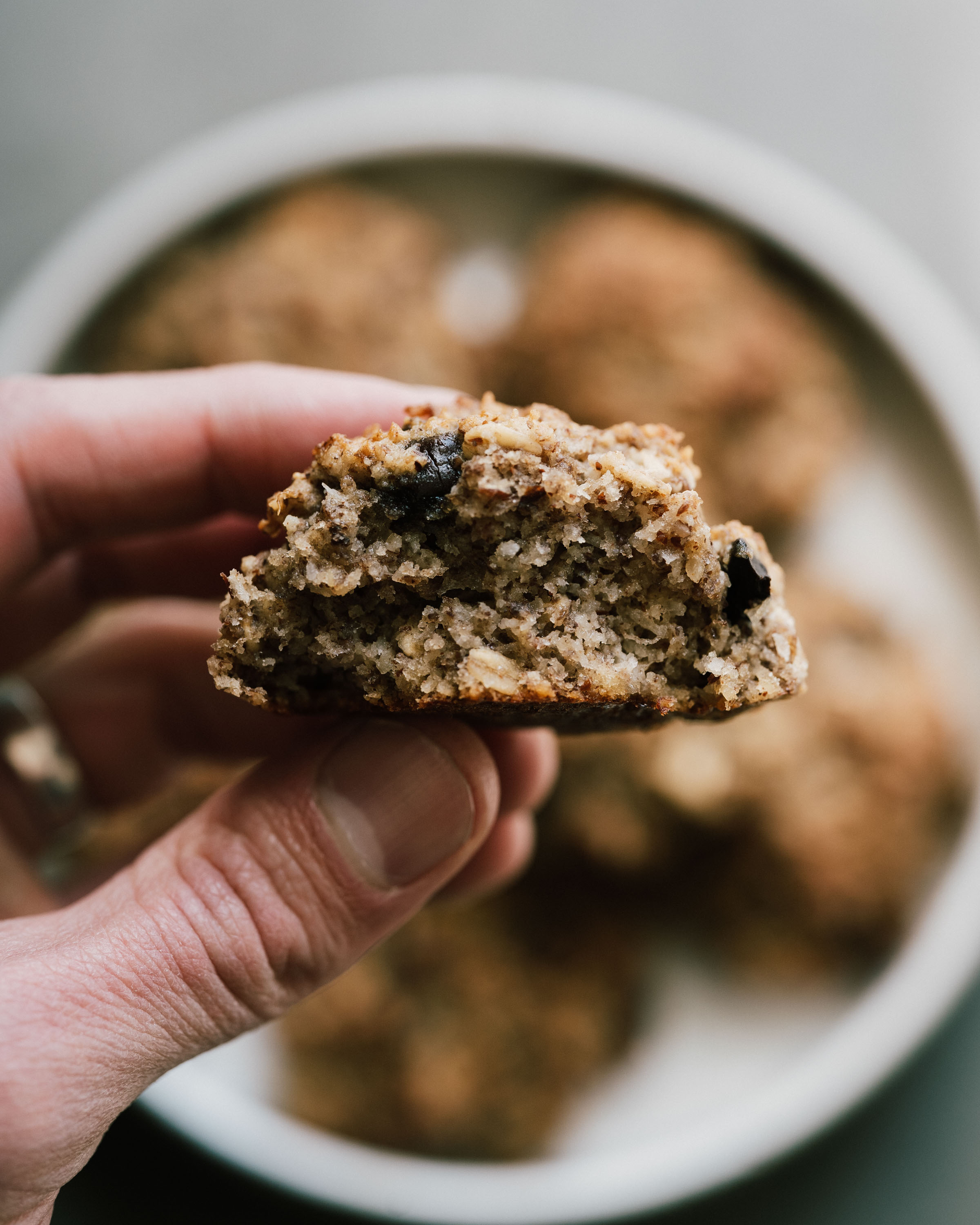Almond Meal Banana Bread Cookies