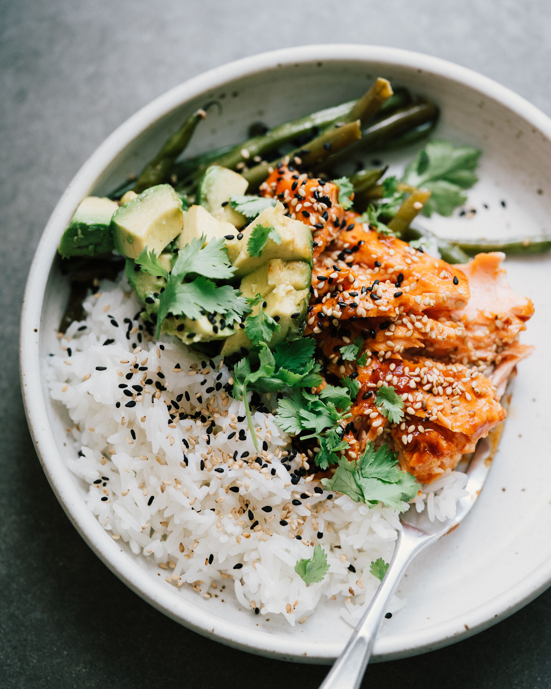 Gochujang Glazed Baked Salmon