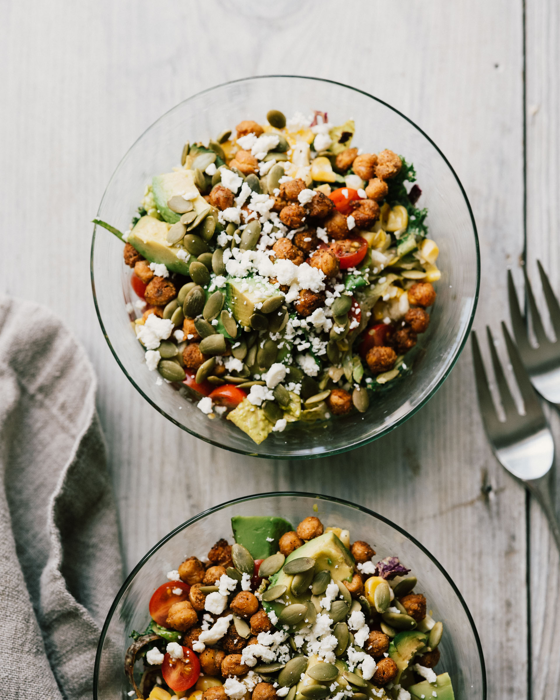 Chickpea Taco Salad