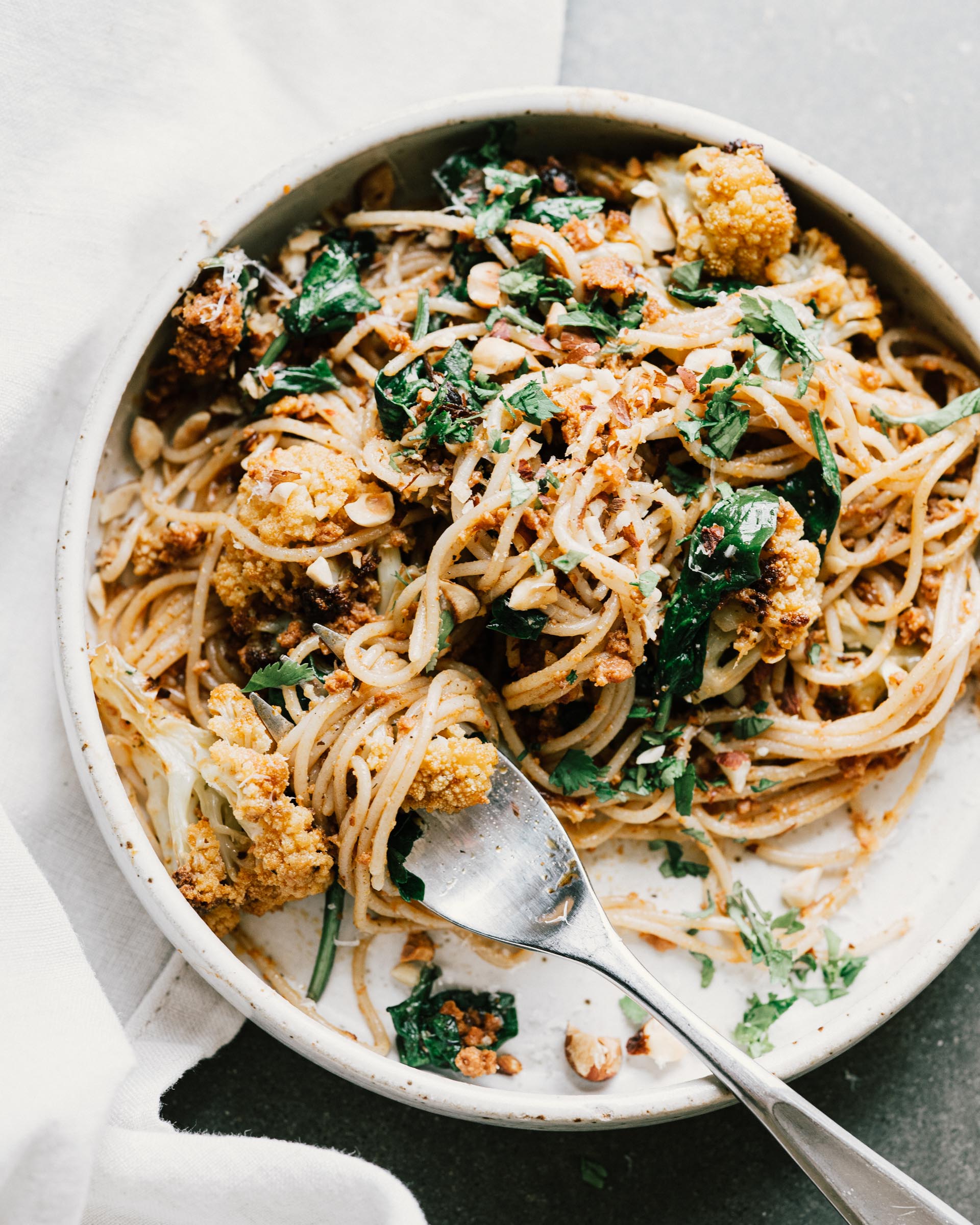 Chorizo & Cauliflower Pasta